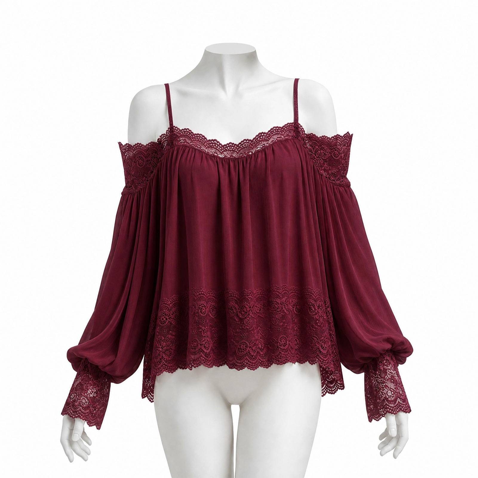 Women's Boho Shirt Off Shoulde - огляд і ціна Blouse Off Shoulder