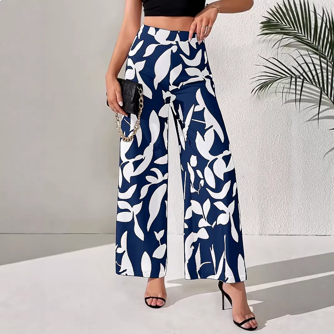 Loose Wide Leg Pants Women Cas - огляд і ціна Linen Pant Wide