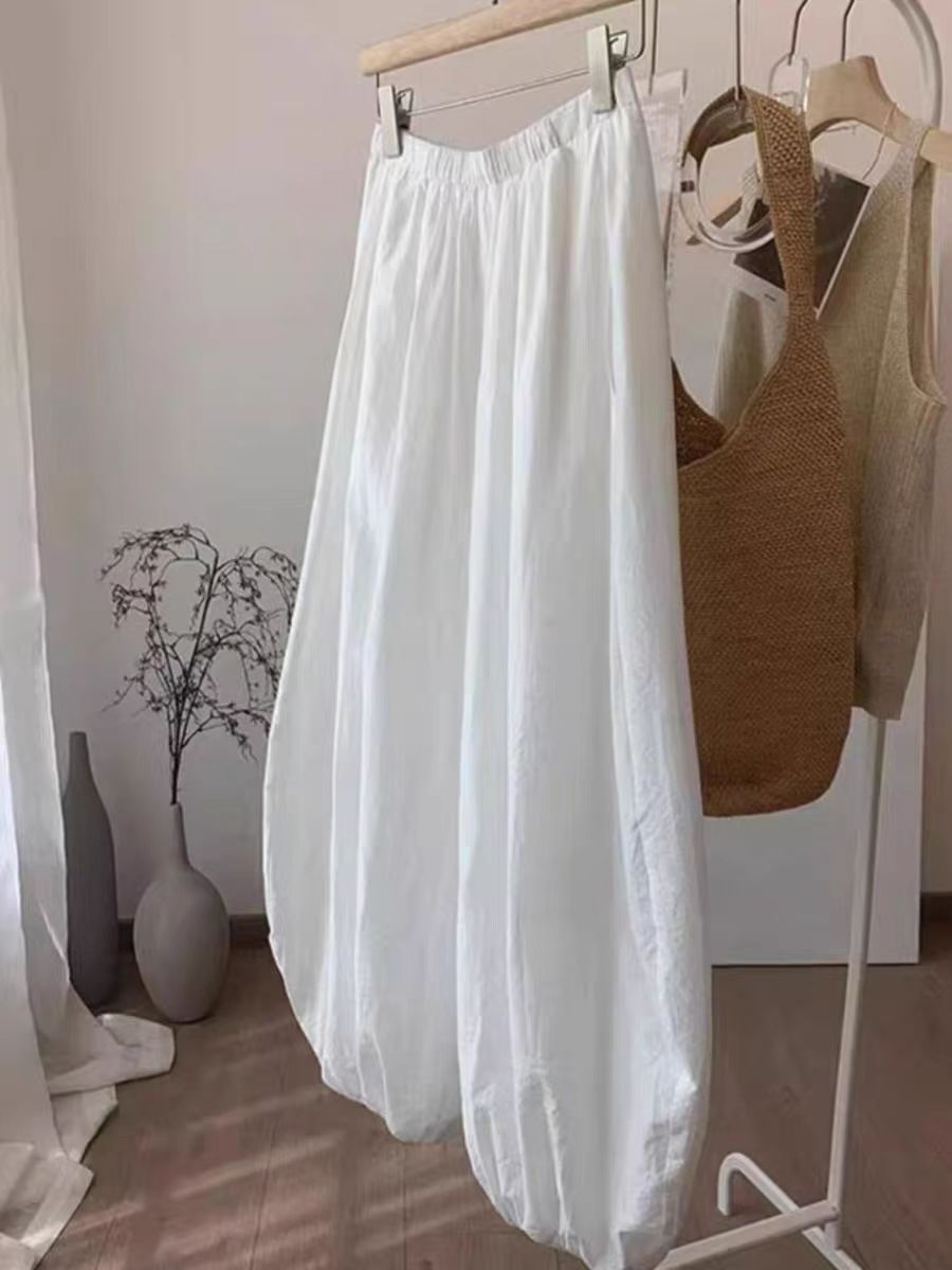 Summer White Linen Wide Leg La - огляд і ціна Linen Pant Wide